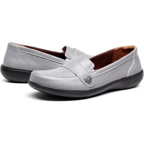 VenusCelia Women's Band Walking Flat Loafer