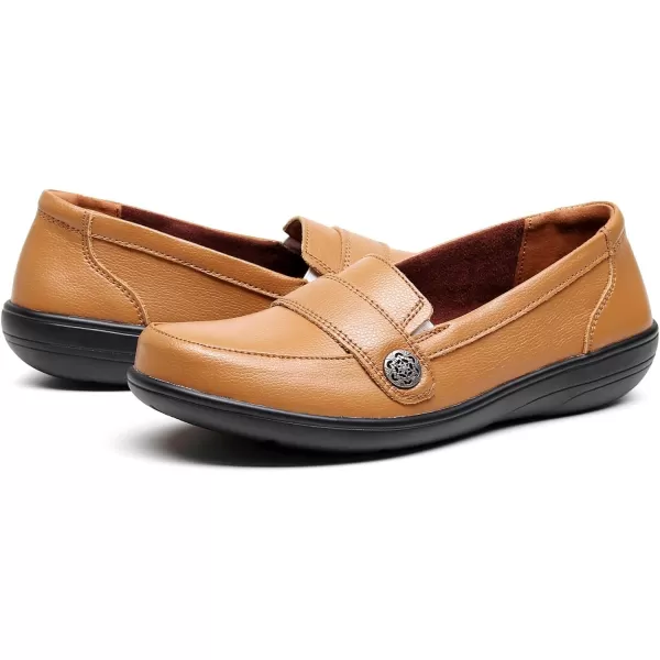 VenusCelia Women's Band Walking Flat Loafer
