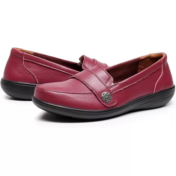 VenusCelia Women's Band Walking Flat Loafer