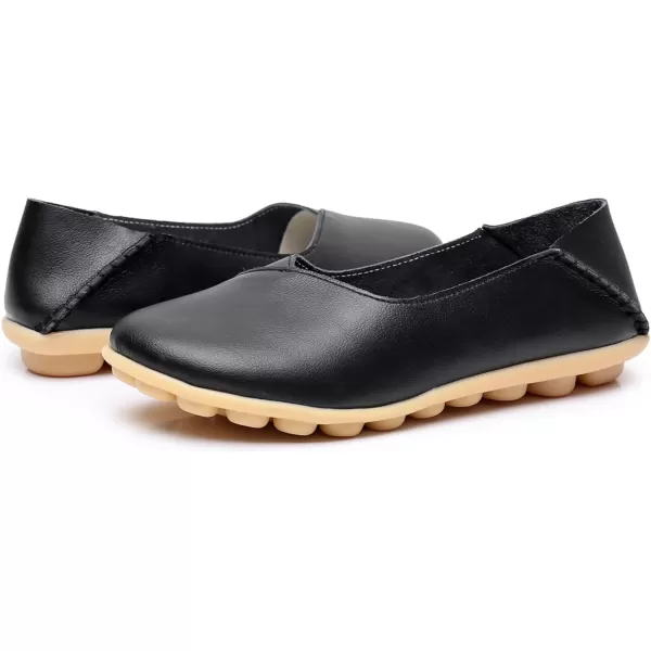 VenusCelia Women's Bare Walking Flat Loafer