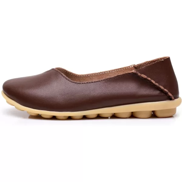 VenusCelia Women's Bare Walking Flat Loafer