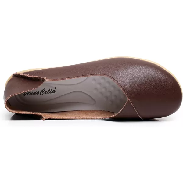 VenusCelia Women's Bare Walking Flat Loafer