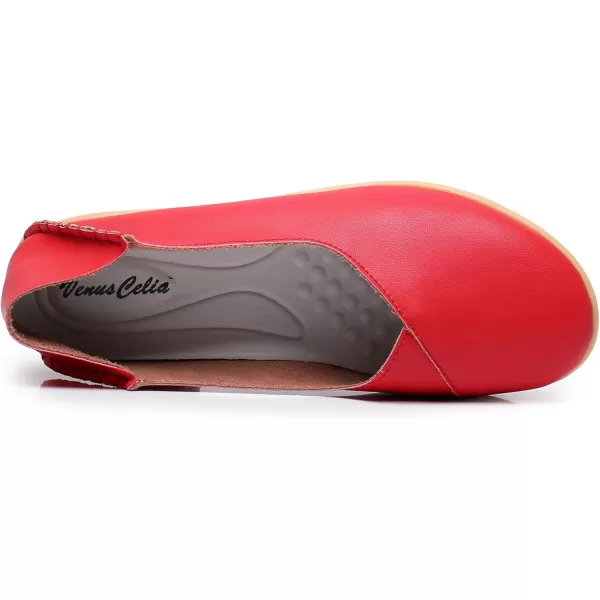 VenusCelia Women's Bare Walking Flat Loafer