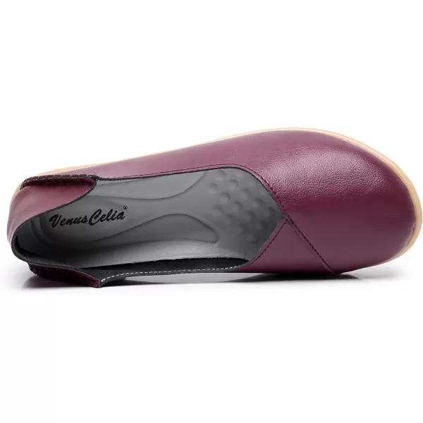 VenusCelia Women's Bare Walking Flat Loafer
