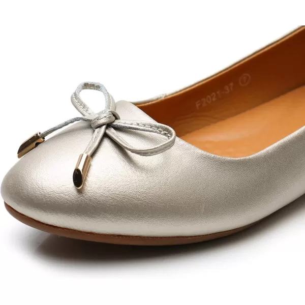 VenusCelia Women's Bowknot Ballet Dance Flat Shoe