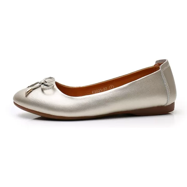 VenusCelia Women's Bowknot Ballet Dance Flat Shoe