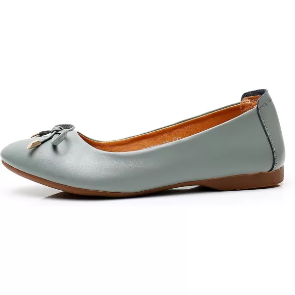 VenusCelia Women's Bowknot Ballet Dance Flat Shoe