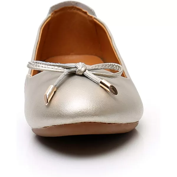 VenusCelia Women's Bowknot Ballet Dance Flat Shoe