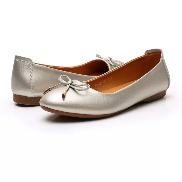 VenusCelia Women's Bowknot Ballet Dance Flat Shoe