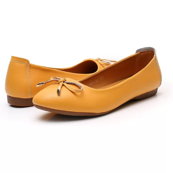 VenusCelia Women's Bowknot Ballet Dance Flat Shoe