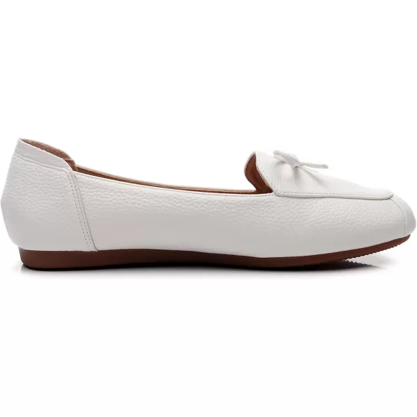 VenusCelia Women's Bowknot Wide Flat Shoe