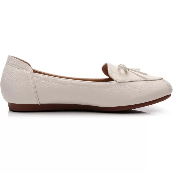 VenusCelia Women's Bowknot Wide Flat Shoe