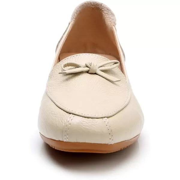VenusCelia Women's Bowknot Wide Flat Shoe