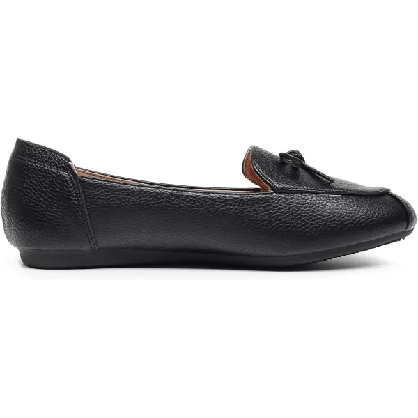 VenusCelia Women's Bowknot Wide Flat Shoe