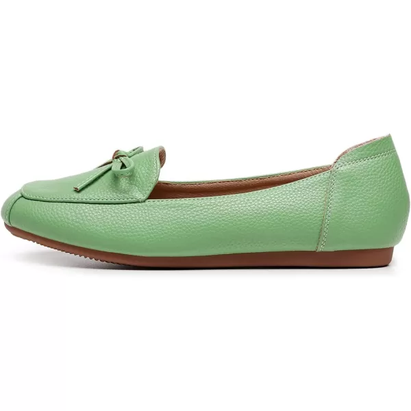VenusCelia Women's Bowknot Wide Flat Shoe
