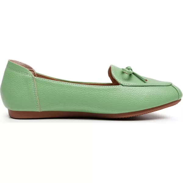 VenusCelia Women's Bowknot Wide Flat Shoe