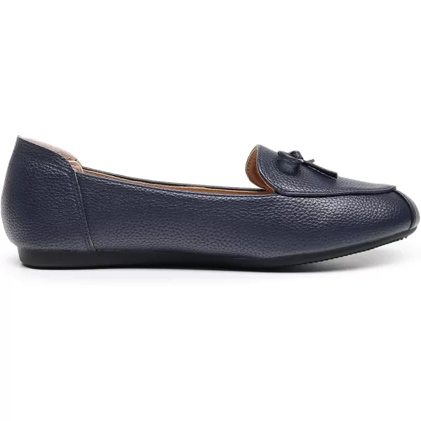 VenusCelia Women's Bowknot Wide Flat Shoe