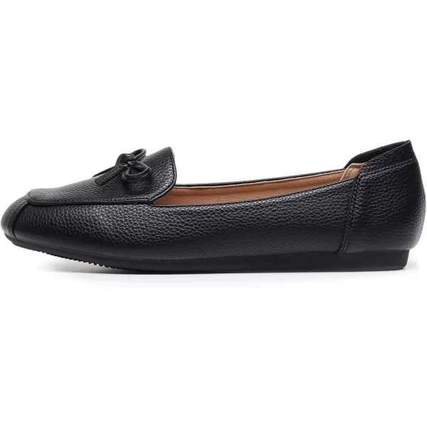 VenusCelia Women's Bowknot Wide Flat Shoe
