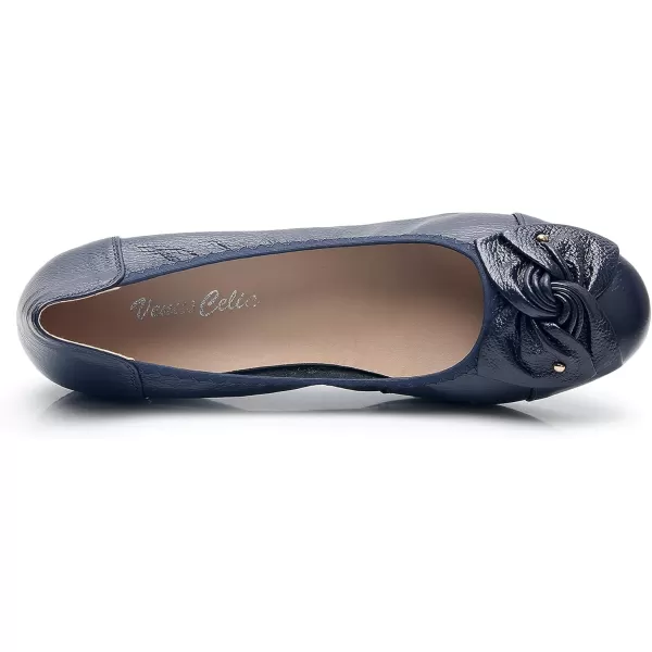 VenusCelia Women's Bows Dance Flats Shoes