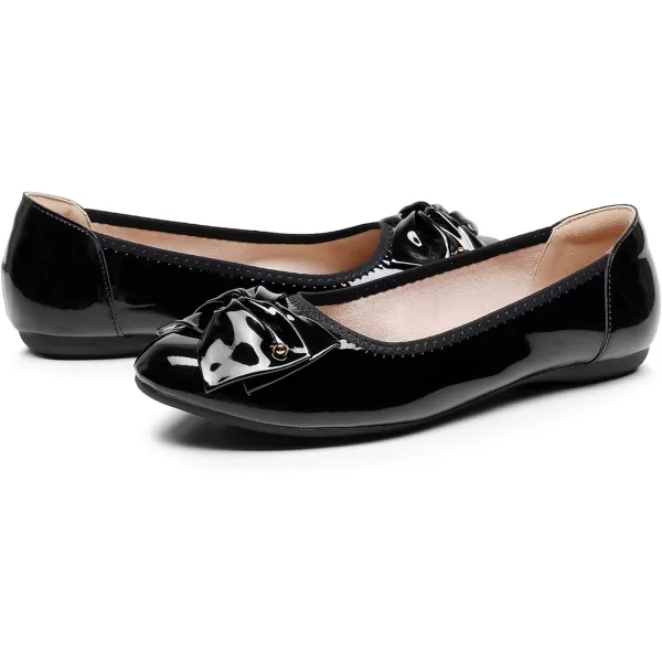 VenusCelia Women's Bows Dance Flats Shoes