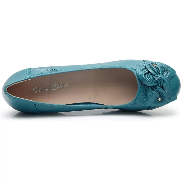 VenusCelia Women's Bows Dance Flats Shoes