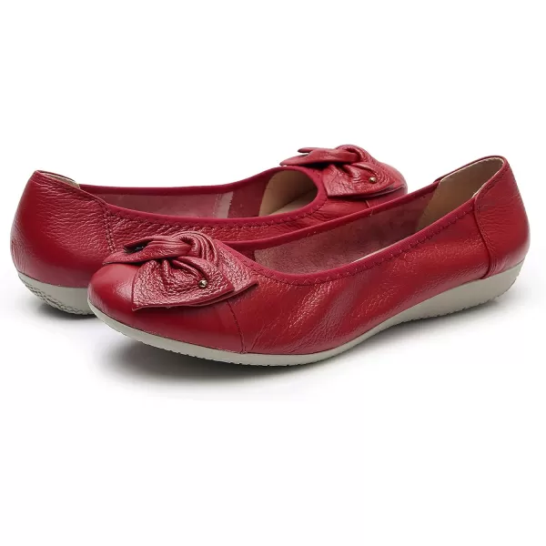 VenusCelia Women's Bows Dance Flats Shoes