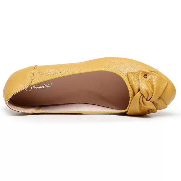 VenusCelia Women's Bows Dance Flats Shoes