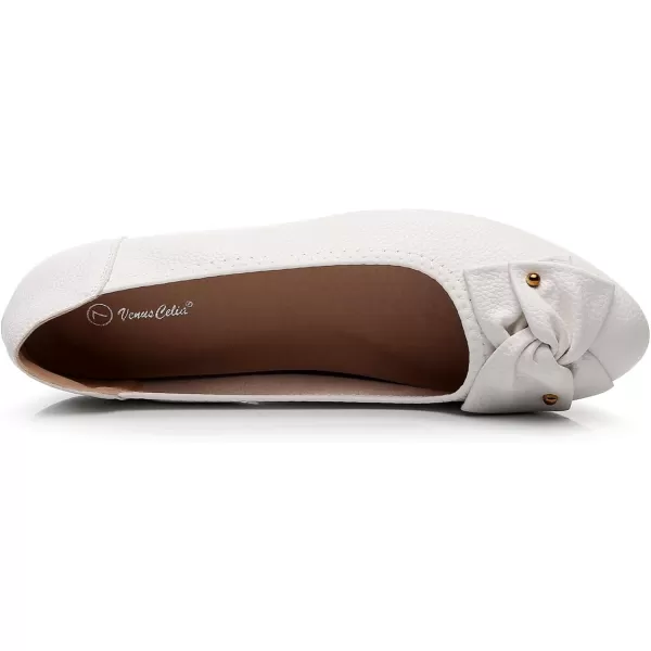VenusCelia Women's Bows Dance Flats Shoes