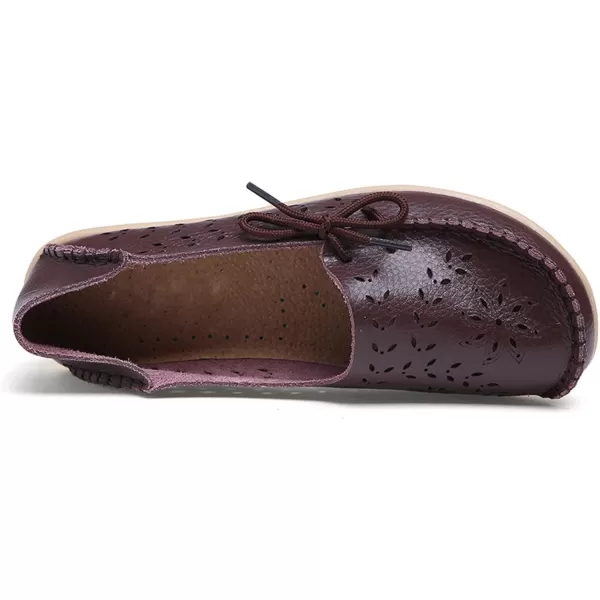 VenusCelia Women's Breathable Comfort Walking Office Flat Loafer)