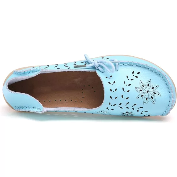 VenusCelia Women's Breathable Comfort Walking Office Flat Loafer)