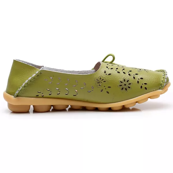 VenusCelia Women's Breathable Comfort Walking Office Flat Loafer)
