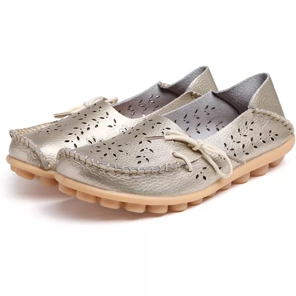 VenusCelia Women's Breathable Comfort Walking Office Flat Loafer)
