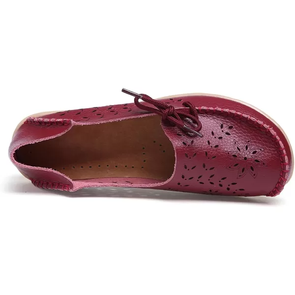VenusCelia Women's Breathable Comfort Walking Office Flat Loafer)
