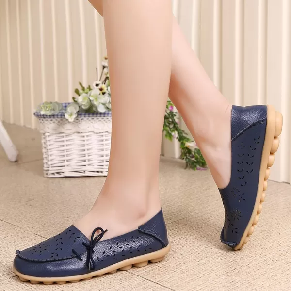 VenusCelia Women's Breathable Comfort Walking Office Flat Loafer)