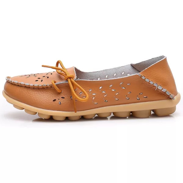 VenusCelia Women's Breathable Comfort Walking Office Flat Loafer)