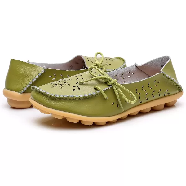 VenusCelia Women's Breathable Comfort Walking Office Flat Loafer)