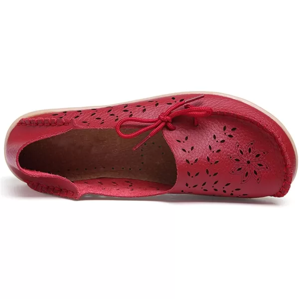 VenusCelia Women's Breathable Comfort Walking Office Flat Loafer)