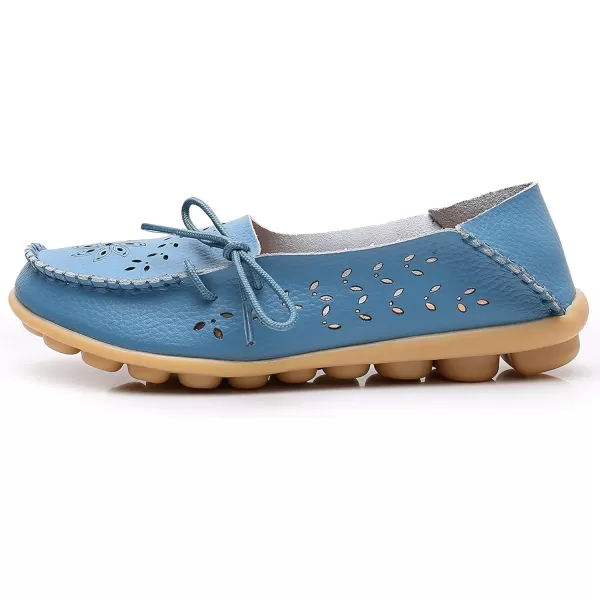 VenusCelia Women's Breathable Comfort Walking Office Flat Loafer)