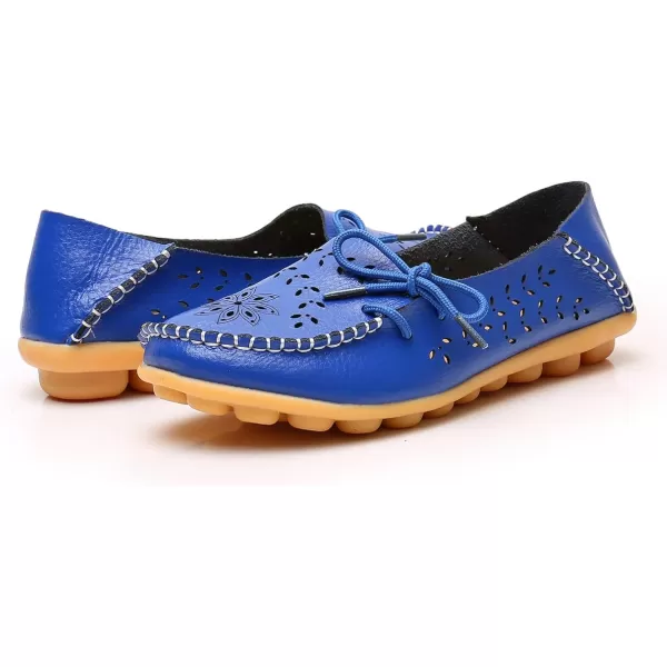 VenusCelia Women's Breathable Comfort Walking Office Flat Loafer)