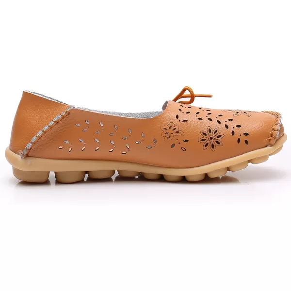 VenusCelia Women's Breathable Comfort Walking Office Flat Loafer)
