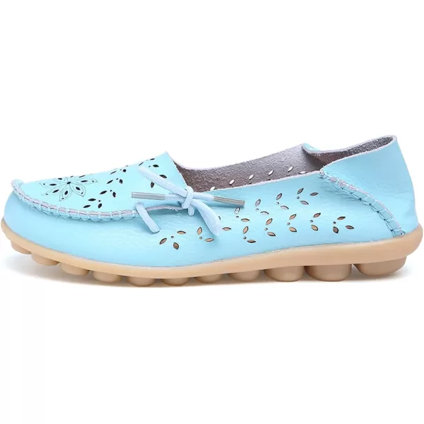 VenusCelia Women's Breathable Comfort Walking Office Flat Loafer)
