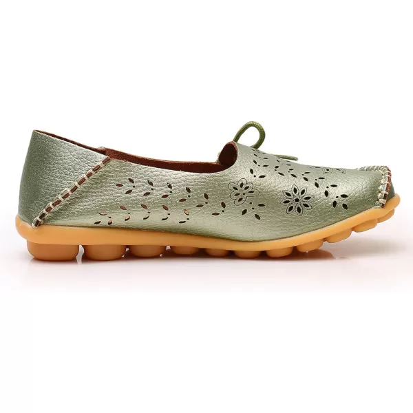 VenusCelia Women's Breathable Comfort Walking Office Flat Loafer)