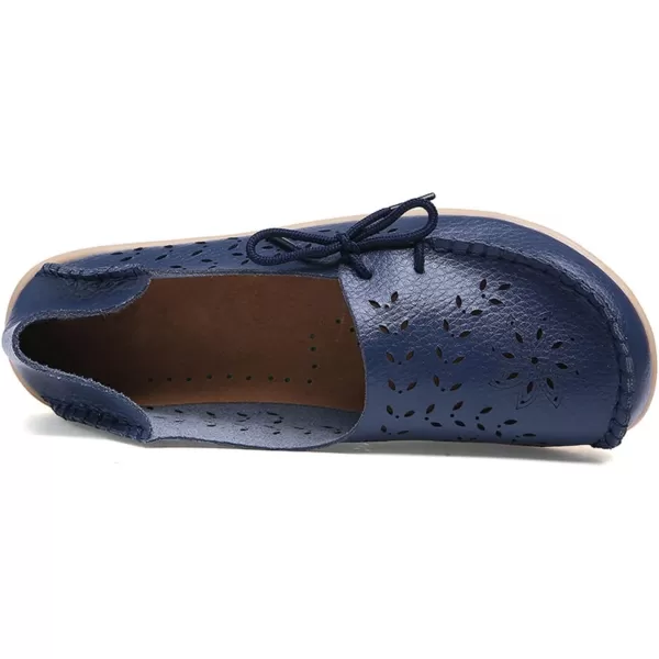 VenusCelia Women's Breathable Comfort Walking Office Flat Loafer)