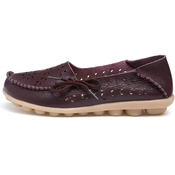 VenusCelia Women's Breathable Comfort Walking Office Flat Loafer)
