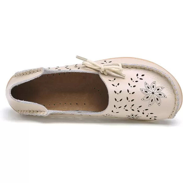 VenusCelia Women's Breathable Comfort Walking Office Flat Loafer)