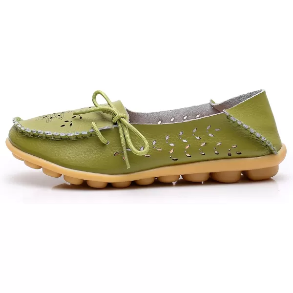 VenusCelia Women's Breathable Comfort Walking Office Flat Loafer)