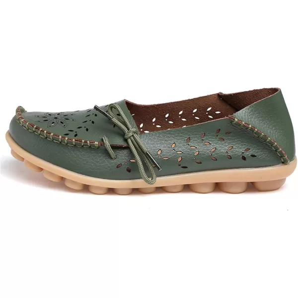 VenusCelia Women's Breathable Comfort Walking Office Flat Loafer)