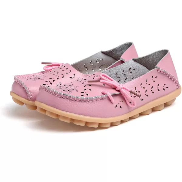 VenusCelia Women's Breathable Comfort Walking Office Flat Loafer)