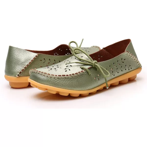 VenusCelia Women's Breathable Comfort Walking Office Flat Loafer)