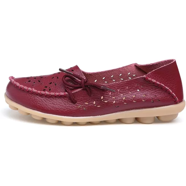 VenusCelia Women's Breathable Comfort Walking Office Flat Loafer)
